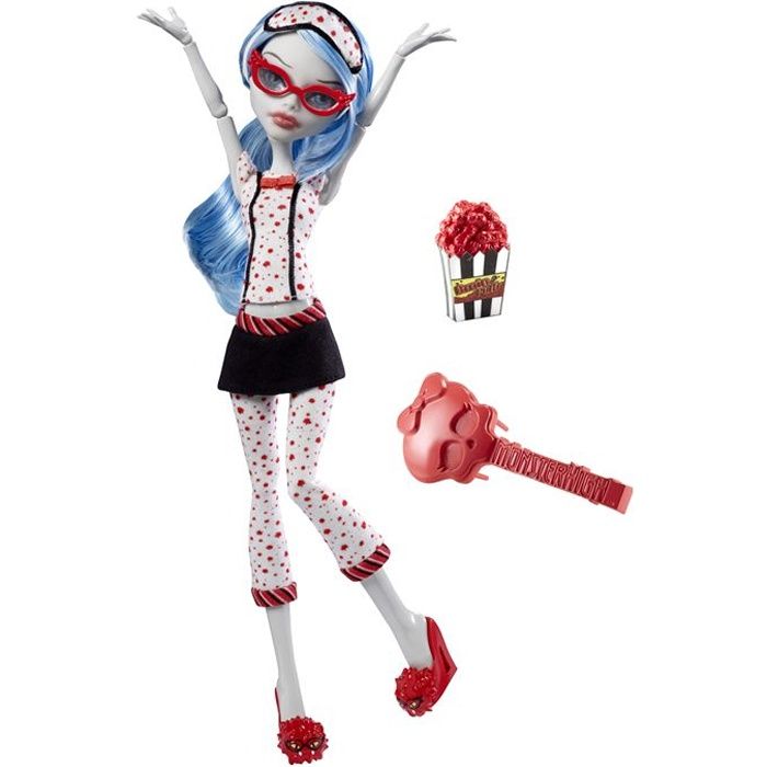 Poupee Monster High Ghoulia Pyjama Party Cdiscount Jeux Jouets