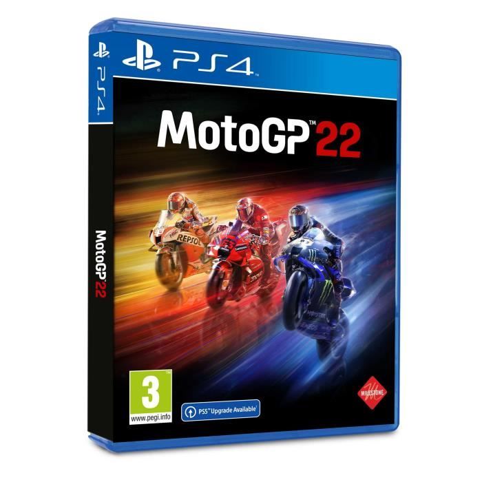 Jeu de course Milestone MotoGP 22 PS4 Standard Multilingue Mode en ligne