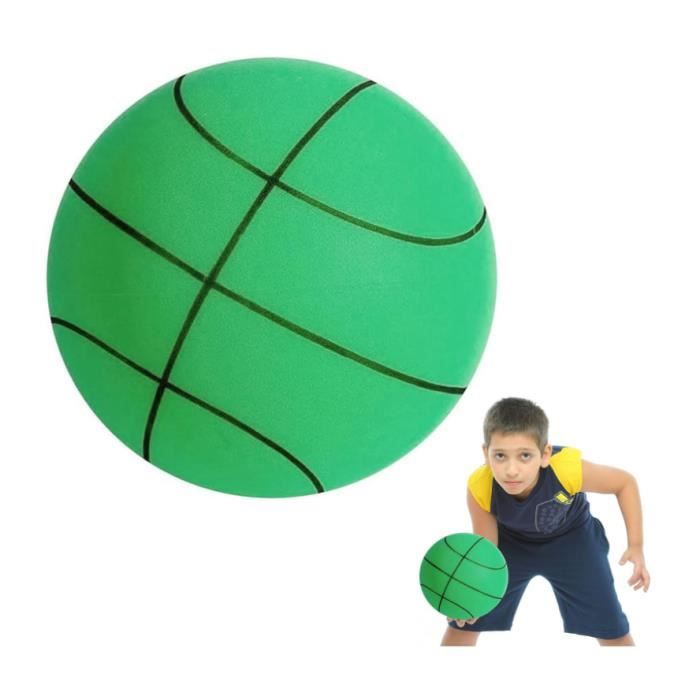 Ballon de Basket Silent 21 cm Silencieux Mousse Idéal pour Entraînement Intérieur