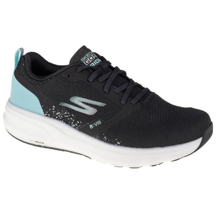 chaussures de running skechers go run ride 8 hyper pour femme - noir