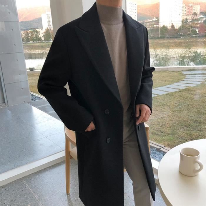 Manteau Caban Gaastra Oceania En Laine Noir - Taille XL Femme - Neuf Avec étiquettes
