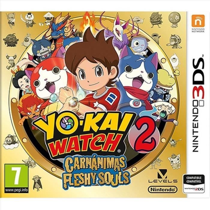 Jeu vidéo YO KAI Watch Carnánimas Aventure 3DS En boîte