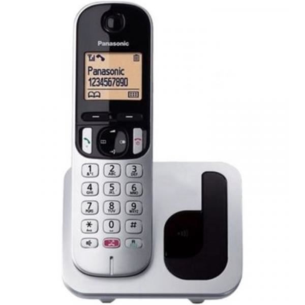 Téléphone sans fil - PANASONIC - KX-TGC250SPS - Argent - 1 combiné - Garantie 2 ans