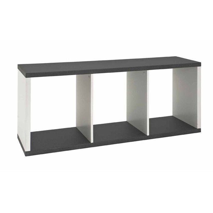 Meuble TV Design Granit 117cm Blanc Meuble TV Design Granit 117cm Blanc