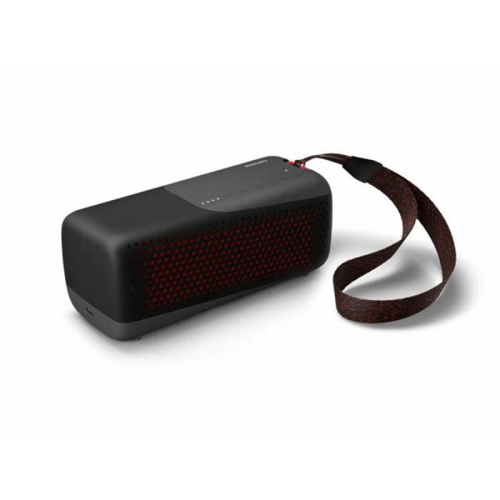 Haut-parleurs bluetooth portables Philips Wireless speaker Noir