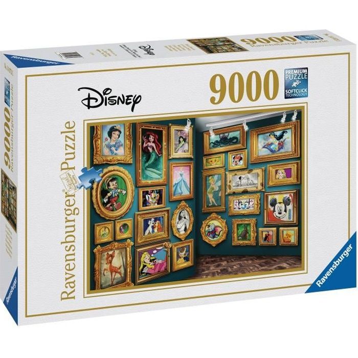 Puzzle 1000 pièces Disney - Peter Pan - Cinéma - Ravensburger - Cdiscount  Jeux - Jouets