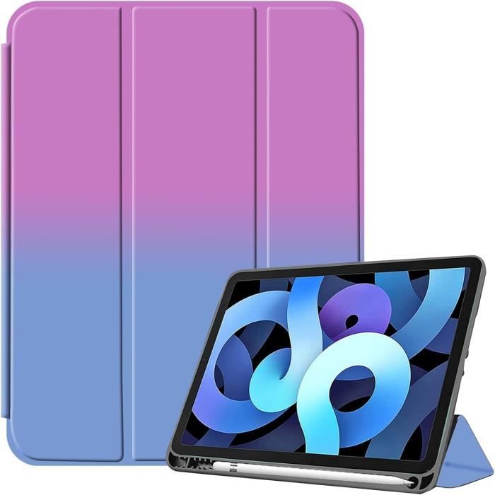 Coque Folio Pliable Magnétique Pour IPad (multi-générations 9.7"/10.2"/10.9"/mini)