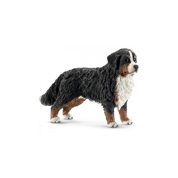 Figurine chien Bouvier Bernois - SCHLEICH - Bouvier Bernois femelle - Figurine miniature - Pour enfant dès 4 ans