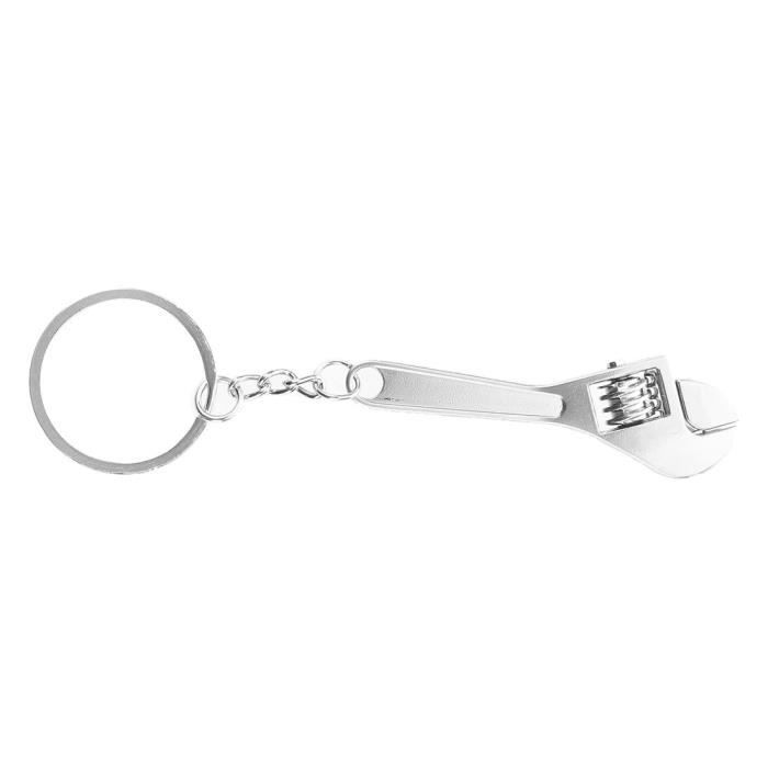 Porte Clés Moderne Gadget Keychain Mousqueton Mètal 7 cm Modèle au choix