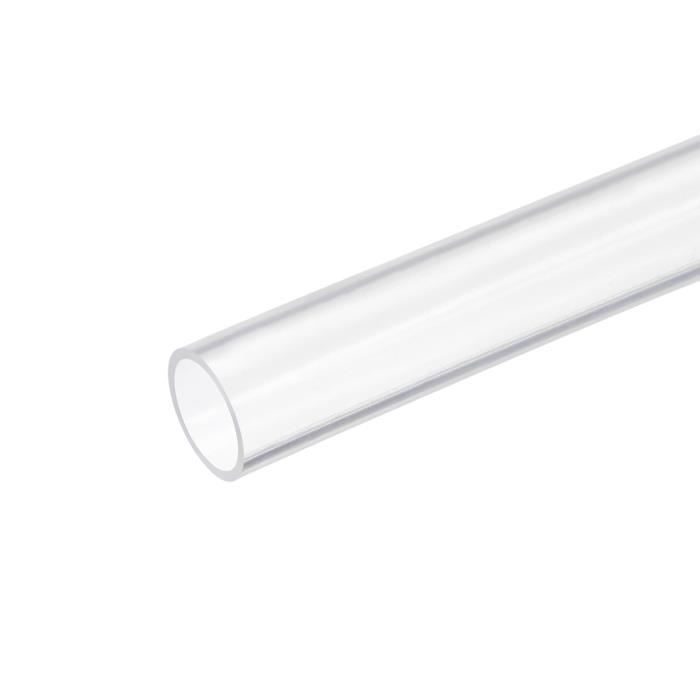 Tube Silicone Uxcell 7mm Intérieur - 1 Mètre - Rouge - Pour Vide