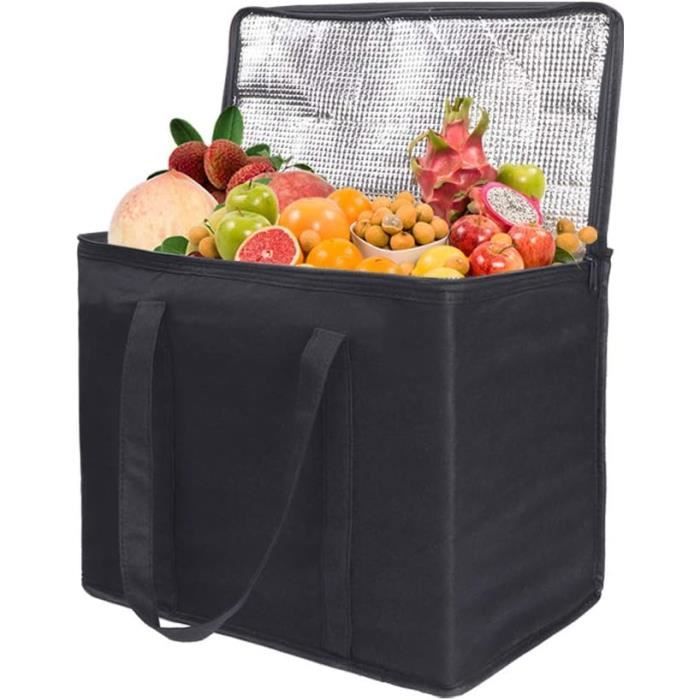 Sac Isotherme Repas Femme 14,7L - 6 Poches, étanche, Bandoulière Réglable Pour Travail/école/pique-nique