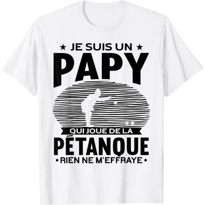 T-shirt Humour Pétanque - Message Fun "Ne Me Dérangez Pas... Sauf Pour L'apéro", Cadeau Pour Joueurs