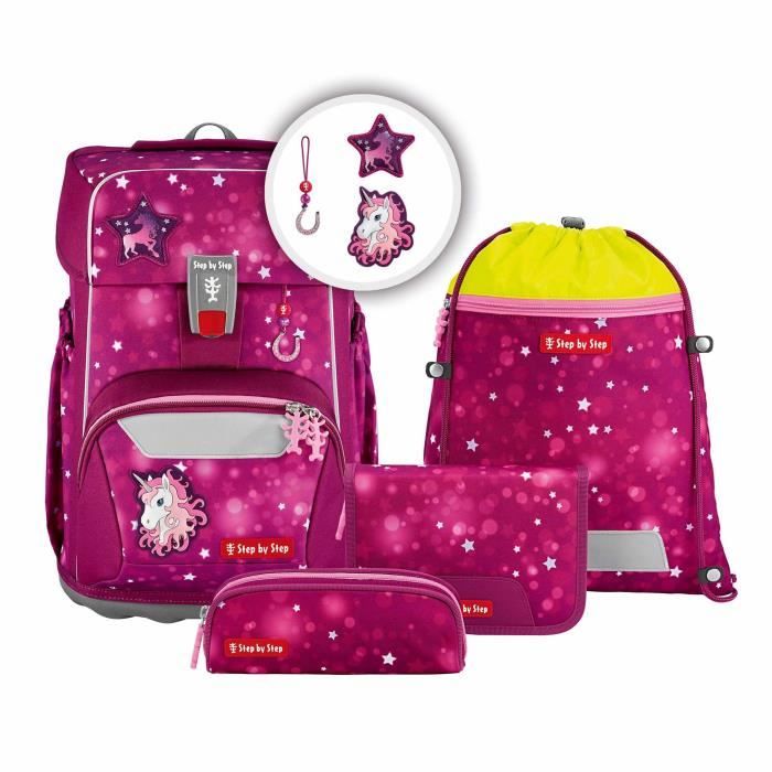 Step By Step Porta Collo Sweet Unicorn Nuala – Porta Documenti Con Finestra, Scomparto Monete E Portachiavi Per Bambini