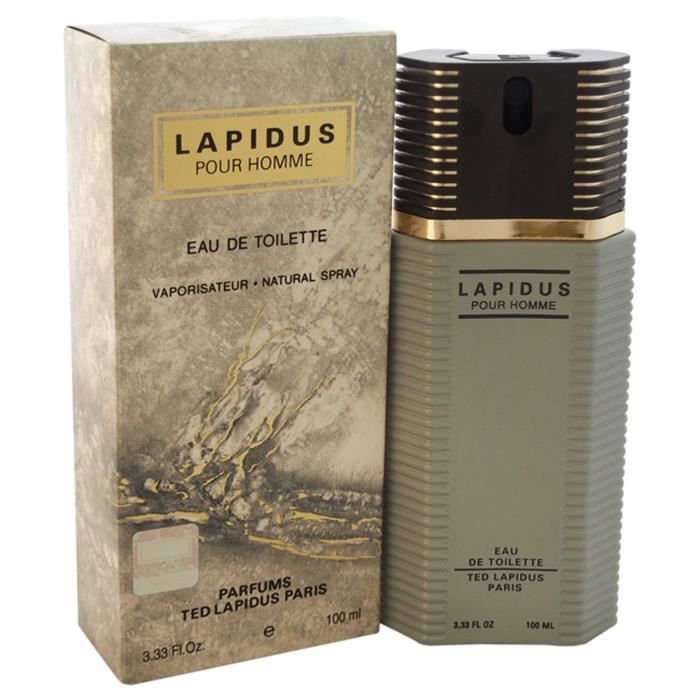 Lapidus par Ted Lapidus pour homme - Spray EDT 3,3 oz