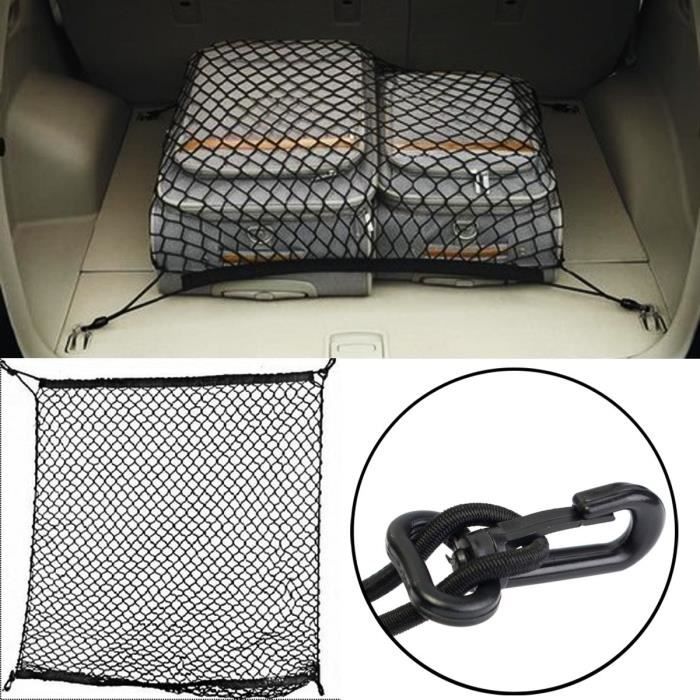 Filet Pour Coffre de Voiture Nylon Elastique 100x40cm - Cdiscount Auto