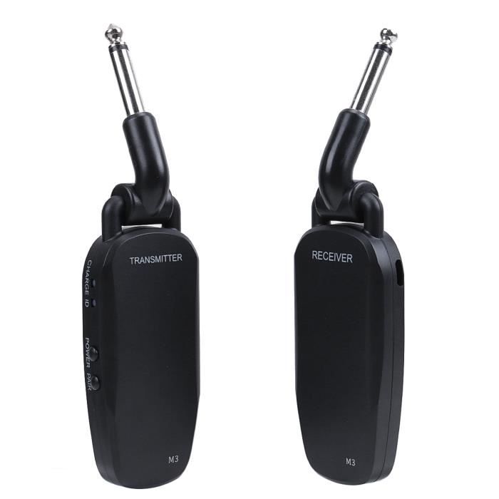 Meideal Émetteur Récepteur Transmission Audio Sans Fil UHF M3 pour guitare électrique violon