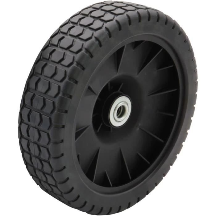 Roue Avant 200 Mm Compatible AL-KO Silver 520 BR - Pièce D'Origine Pour Tondeuse à Gazon (2006-2012)