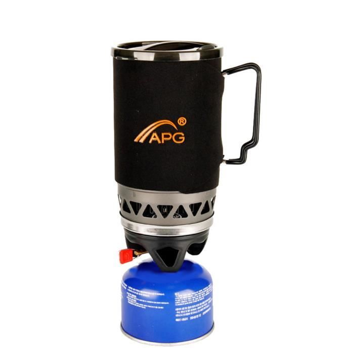 Mini Réchaud à Gaz De Poche | Pliable Et Ultra-léger (58g) | Pour Camping, Randonnée | Allumage Piézo