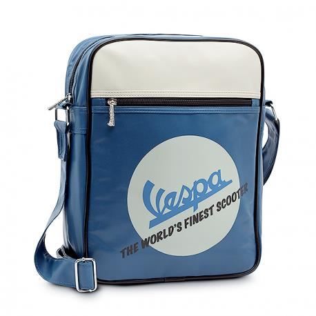 Zanuso Sac /à dos original Vespa klaxon bleu marine bagages sac moto scooter tourisme voyage urbain sac /à dos loisirs id/ée cadeau
