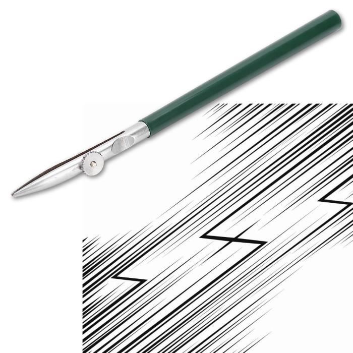 Stylo Oval Ruling Pen - Pour Lignes Masquées Et Bandes Dessinées - Taille M (118)