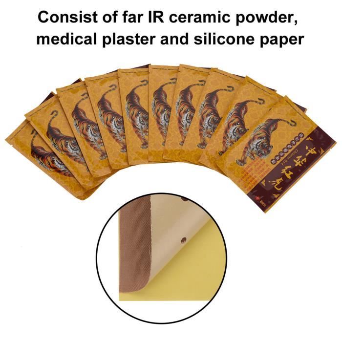 MQUPIN Patch Chauffant 48 Pcs,Patch Anti Douleur,Patch De Soulagement De La Douleur Au Genou