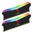Mémoire RAM - PNY - XLR8 Gaming EPIC-X RGB DIMM DDR4 3600MHz 2X16GB  -  (MD32GK2D4360018XRGB)-1
