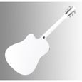 Classic Cantabile WS-10WH-CE  Guitare Folk Blanc Avec Micro-1