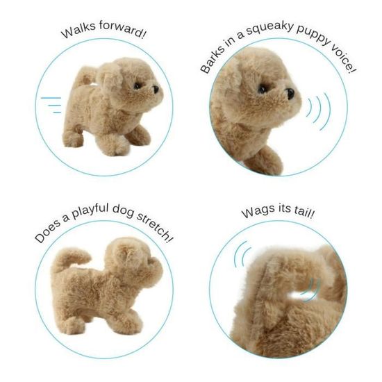 Top jouet chien enfant New Arrivals Chien en peluche interactif pour enfants Jou