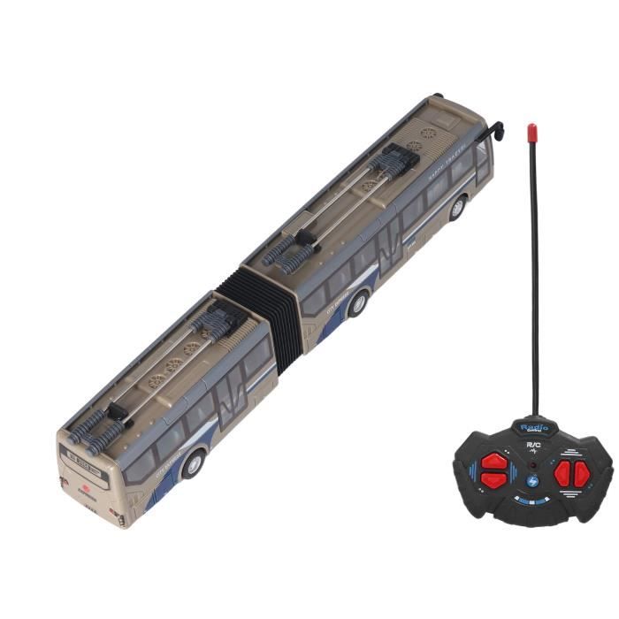 Bus Scolaire Tlcommand - Jouet - 130 - 4 Canaux - Lumires LED - Pour Enfants 3 ans et plus Jaune