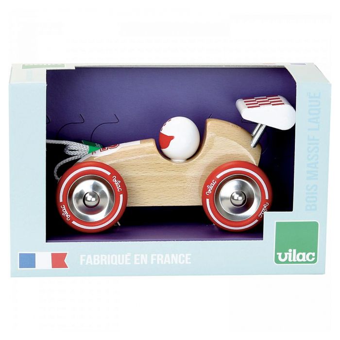 Jouet en bois Voiture de course Grand modèle naturel Vilac® - ® l ma boutique écologique | jouets en bois bolides | Vil Jouet en bois Voiture de course Grand modèle naturel Vilac® - ® l ma boutique écologique | jouets en bois bolides | Vil