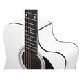 Classic Cantabile WS-10WH-CE  Guitare Folk Blanc Avec Micro-2