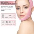Ceinture de levage faciale réducteur double menton pour femme pour éliminer le relâchement cutané, raffermissant et anti-âge-2