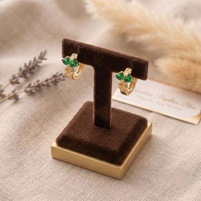 Boucles D'oreilles Pendantes Goutte En Cristal Strass Jaune - Neuf Avec étiquettes, Rhodié