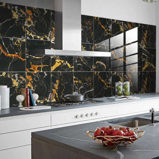 Autocollant Carrelage Maison Stickers Cuisine Carrelage Stickers Carrelage Marbre Lukery - 20 Pièces 20x20cm, Autocollant Mural Cuisine Salle De Bain Déco Adhésive Salle De Bain Autocollant Mural Salle De Bain