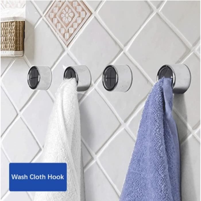 10 Pinces à Serviettes Métal - 5 Couleurs - Clips à Torchon Avec Boucle Pour Cuisine/Salle De Bain
