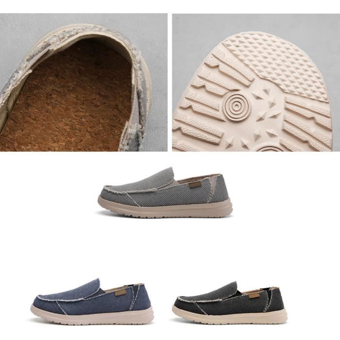 Mocassins Homme DC Shoes - Gris - Taille US 9.5 - Neuf Sans Boîte
