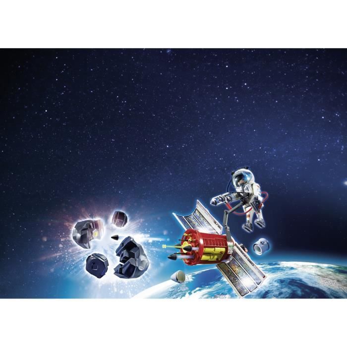 PLAYMOBIL Satellite avec Laser et M t oro de City Action