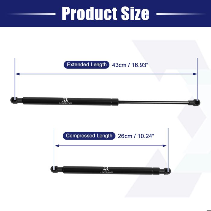 Stabilus 151560 LIFT-O-MAT® Ressort à Gaz Pour Coffre Avec 390 Newton Entre Autres Pour Toyota Yaris KSP90 2005-2011