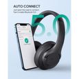 AUKEY Casque Bluetooth sans Fil Réduction de Bruit Active Hybride, 40H Autonomie, Hi-Res Audio,Léger et pliable, Microphone intégré-3