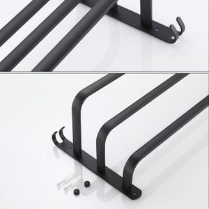 Porte Serviette Mural Pour Salle De Bain 3 Niveaux