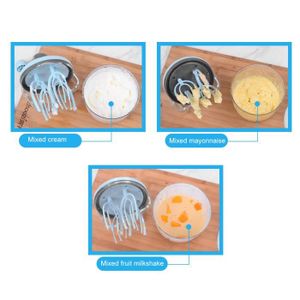 Lot De 2 Fouets à Main En Silicone - Poignée Antidérapante - Longueur 26 Cm - Pour Mélanger, Battre, Sauces - Orange