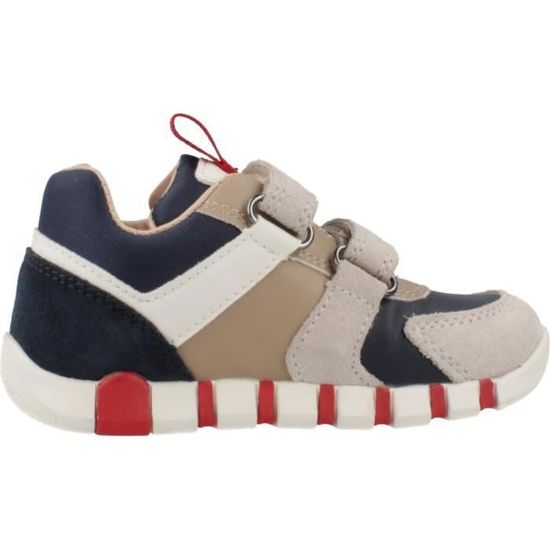 Premier Pas Baskets Geox Bébé Garçon Iupidoo Boy D - Chaussures Enfant Respirantes Chaussures Enfant Confortables