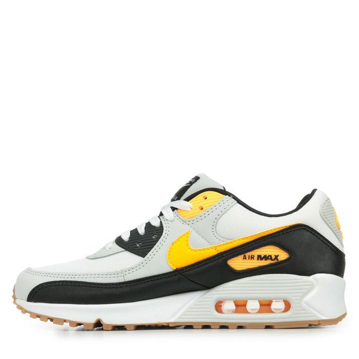 white yellow and black air max