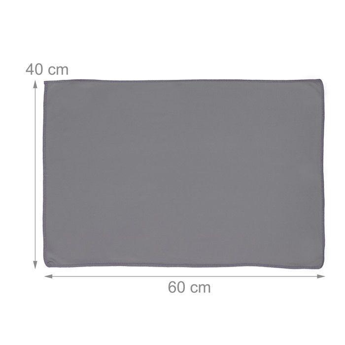 Lot De 12 Chiffons Microfibre 300g/m² 40x40cm - Non Pelucheux, Ultra Absorbants - Pour Voiture, Moto, Maison