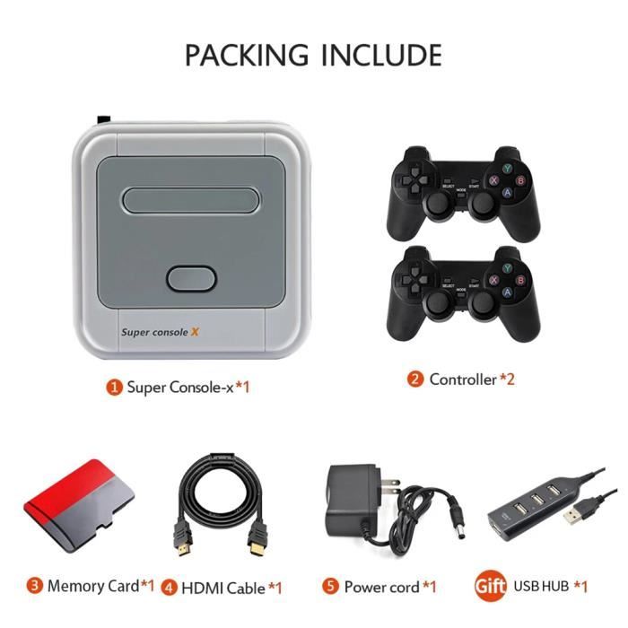 Console Miyoo Mini Plus – 128 Go – 15000 Jeux Classiques – Écran IPS 3,5” – WiFi Hotspot – Cadeau Rétro Gaming