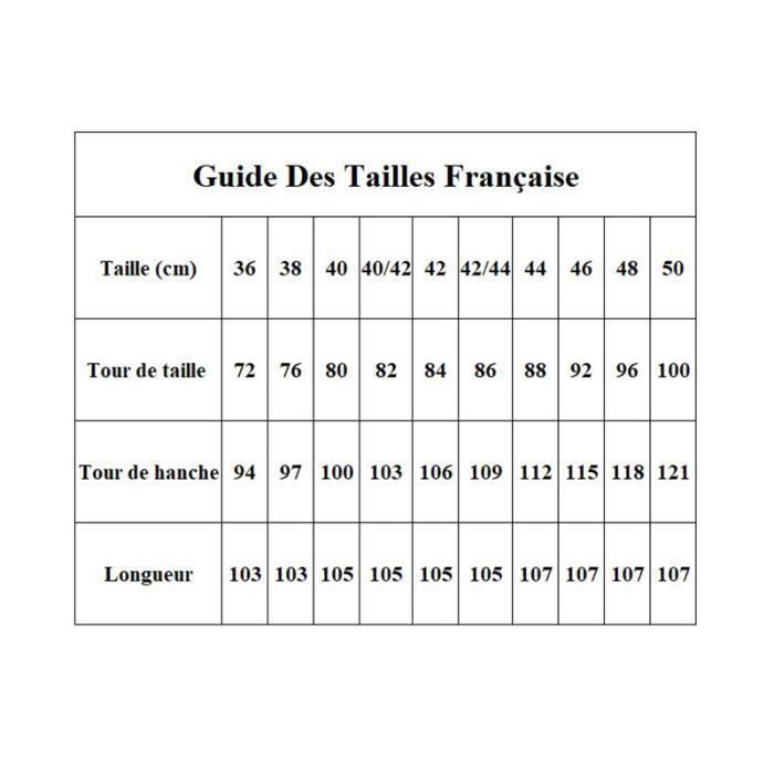 Tour De Correspondance Taille Vetement En Cm En Cm Taille Pantalon