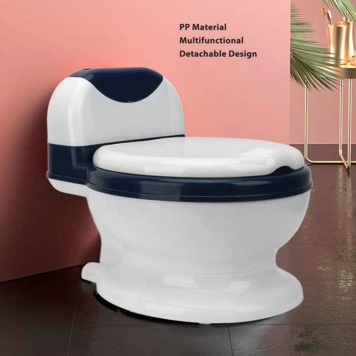 Nuby - Pot D'Apprentissage My Real Potty Avec Bruit De Chasse D'Eau - Pour Enfant Dès 18 Mois