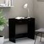 Bureau Avec Rangement Avec 2 Tiroirs Agglomere Noir Bureau D Ordinateur Table De Bureau 80 X 40 X 75 Cm Achat Vente Bureau Armoire De Bureau Soldes Sur Cdiscount Des Le 20 Janvier Cdiscount
