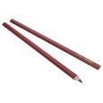 2 crayons de charpentier à corps rouge STANLEY - STHT0-72997 - 30 cm-0