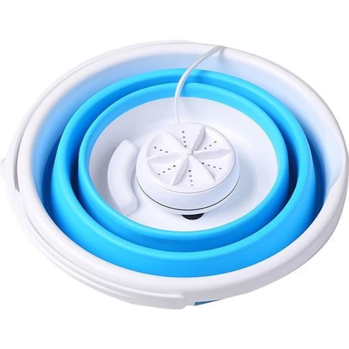 Portable folding bucket washing machine Cdiscount Electroménager
